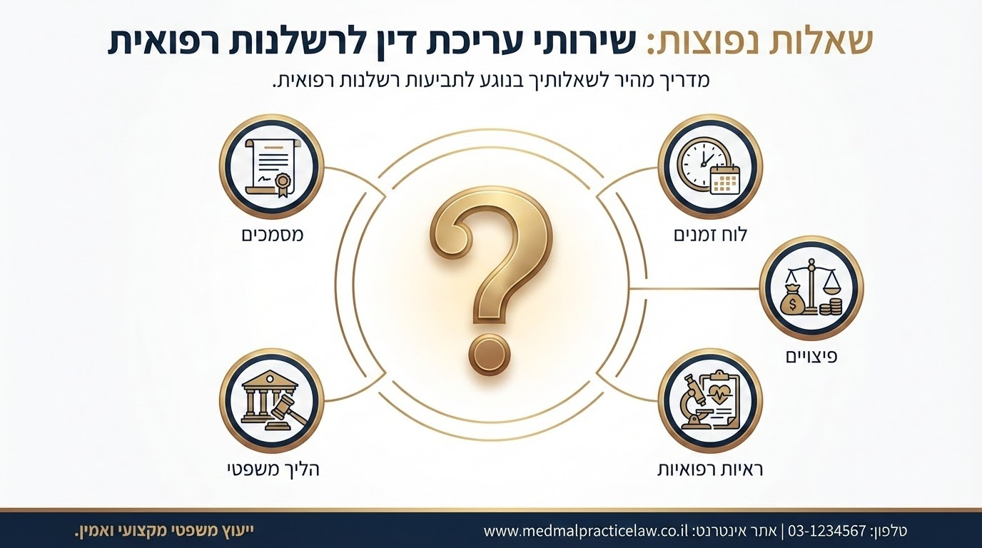שאלות נפוצות בנושא רשלנות רפואית בטיפולים אסתטיים
