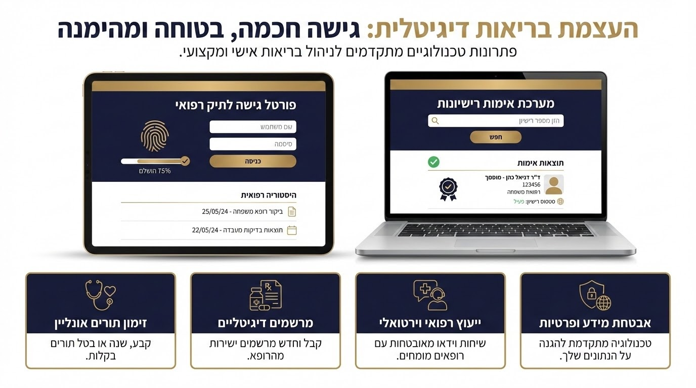 כלים מקוונים לסיוע למטופלים